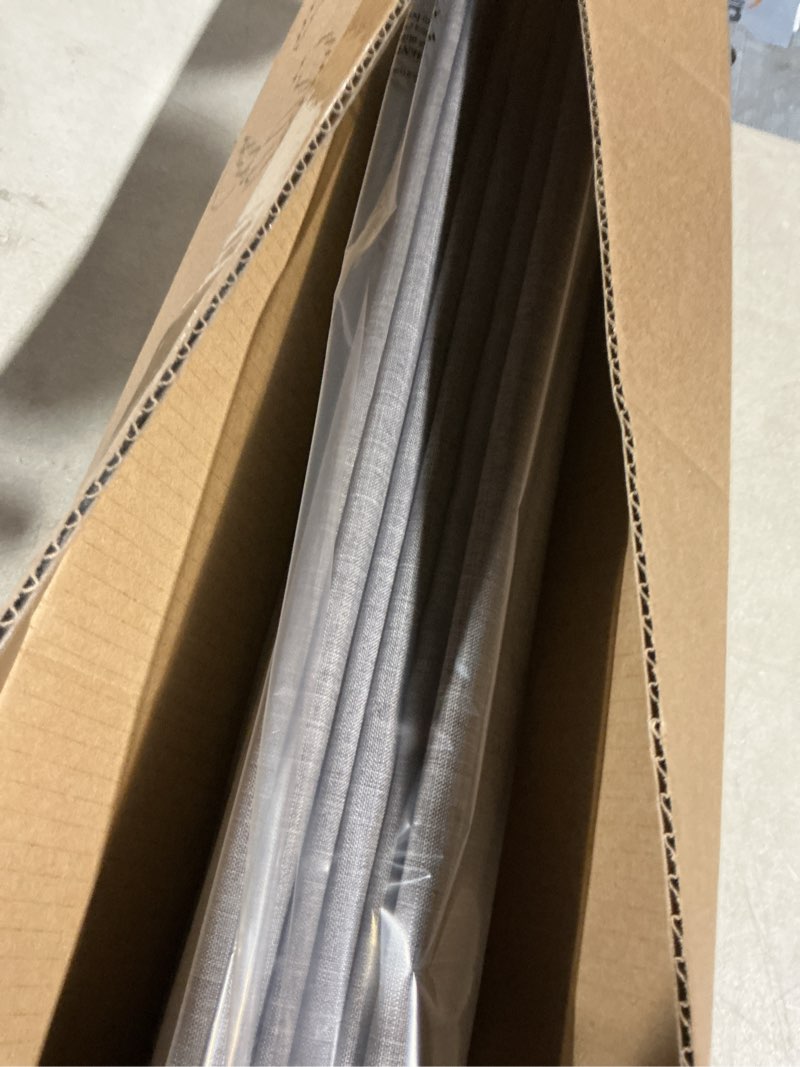 Condition photo showing Good Condition for CHICOLOGY Roman Shades for Windows , Window Treatments , Roman Shades , Roman Window Shades , Room Darkening Shades , Window Shades , 33"W X 64"H , Belgian Denim (Privacy & Light Filtering) Belgian Denim (Privacy & Light Filtering) 33"W x 64"H