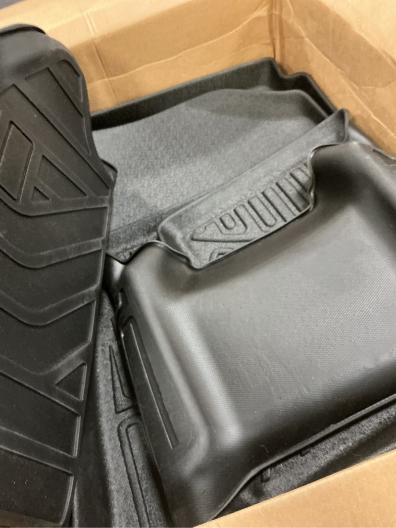 Condition photo showing Good Condition for soul floor mats - car mats for kia soul 2014-2019 (not fit hybrid), all weather floor mats and cargo liner for soul accessories, heavy duty rubber mats, car accessories 3)kia soul?14-19?full set