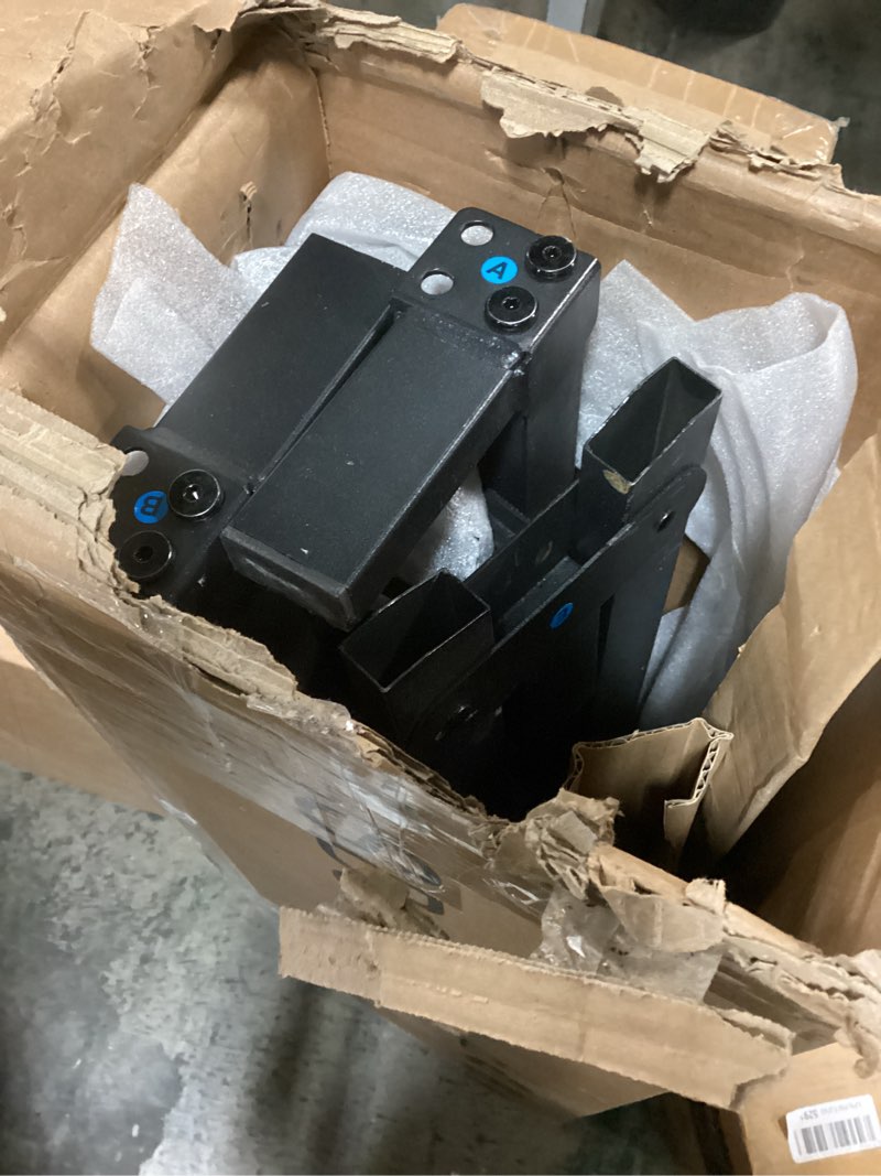 Condition photo showing As Is for 5 Inch Low Bed Frame Full, Heavy Duty Full Size Bed Frame Low Profile, No Box Spring Needed, Easy Assembly, Noise Free, Black Full 5 Inch