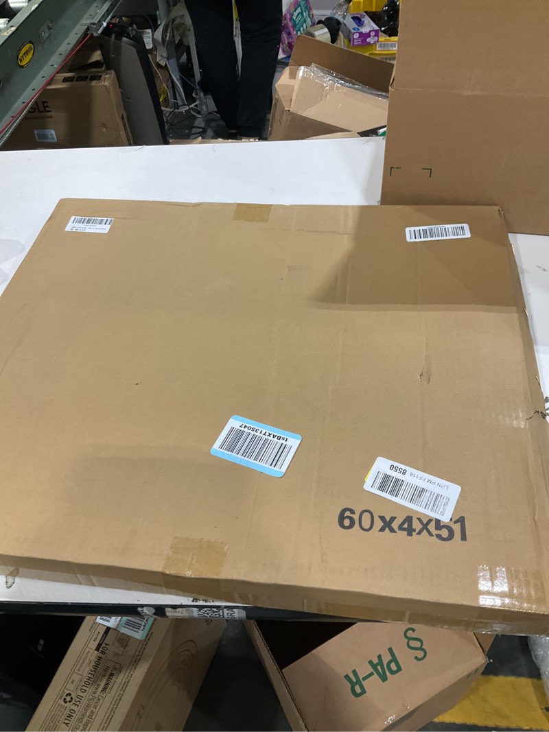Condition photo showing New/Like New for 2 Pack Car Oil Drip Pan, 23.6 x 19.68 x 1.2 in Oil Change Drain Pan, Plastic Oil Drip Tray for Under Car, Oil Catch Pan Tray for Garage, Fridges, Washing Machines, Cat Litter Box Bottom 2 Pack 2