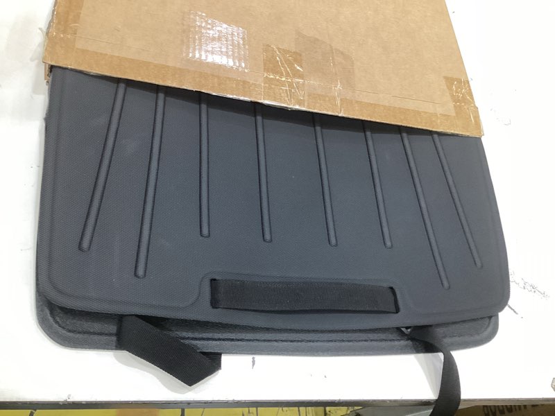 Condition photo showing As Is for car seat protector for child car seat?tpe waterproof & anti-slip ?no imprints?,carseat protector car seat cover universal fit for baby & pet use, bpa-free?black -1 pc?