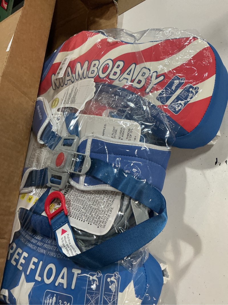 Condition photo showing Good Condition for mambobaby float deluxe baby pool float: safe & comfortable swim trainer for infants & toddlers, non-inflatable design, uv protection canopy, fun water experience for ages 3-24 months liberty float