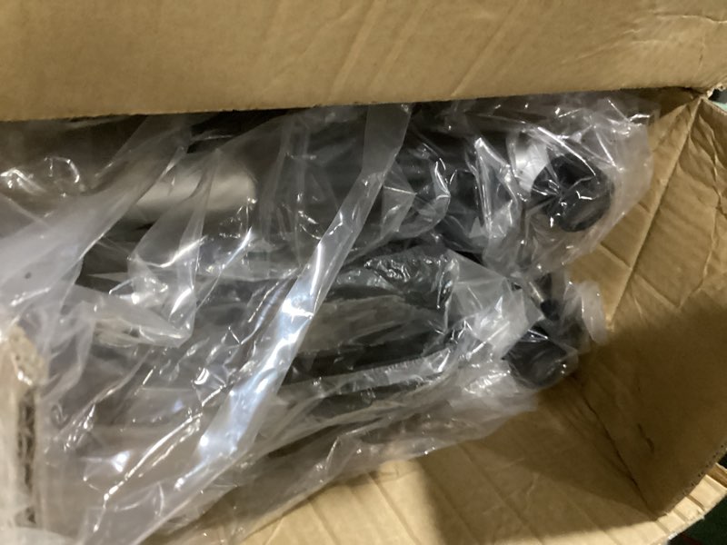 Condition photo showing Good Condition for Delog Folding Walker for Senior - Platform Walker with 5’’ Wheels and Removable Padded Armrests 350lbs, Lightweight Walking Mobility Aid, Standard Walker for Elderly (Black)