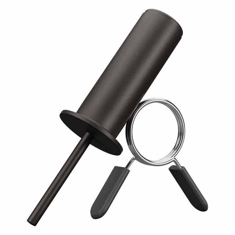 AHTAPFON Weight Stack Pin with 1 x Spring Clip,Weight Extender Pin,Fits Add 2\" Weight Plates for Cab (missing grips on the spring)