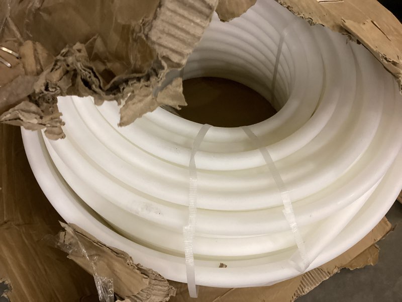 VEVOR PEX Pipe, 1 Inch x 500 FT Tubing, Non Oxygen Barrier White B Pipe, Flexible Water Line for RV 