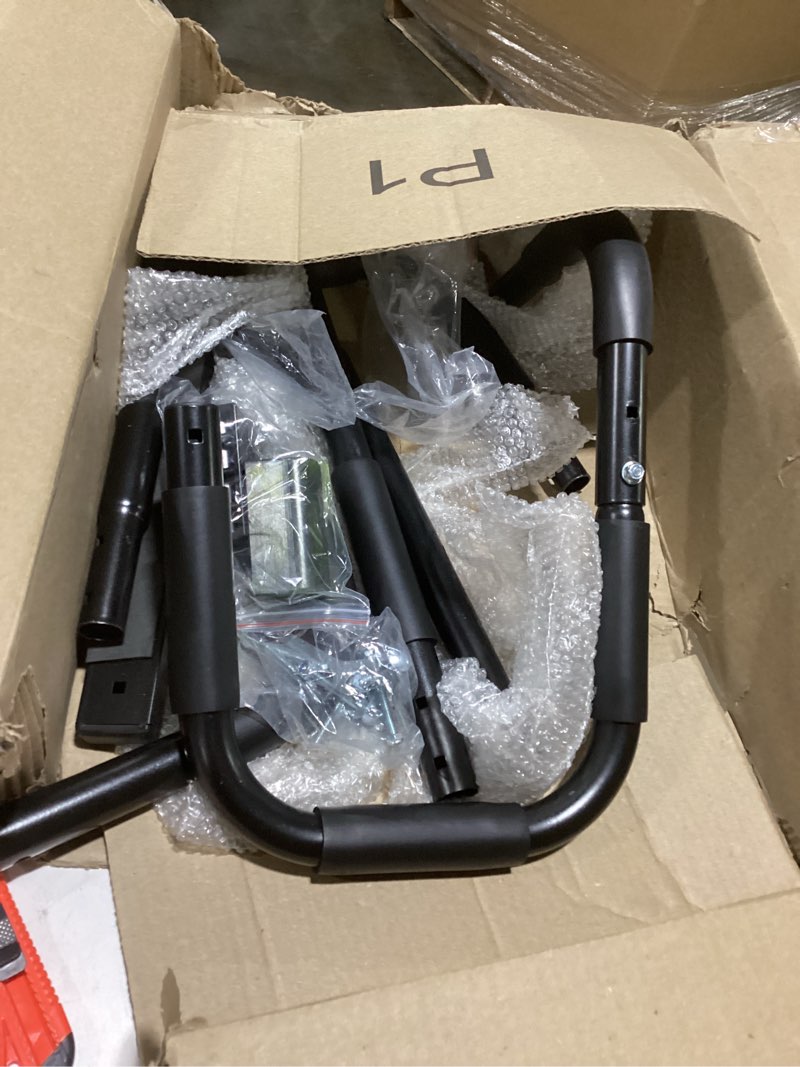 Condition photo showing As Is for NOWAKE Pull up bar For Doorway,300lbs Heavy Duty Adjustable Width Portable Functional Ergonomic Design Door Frame Chin Up Bar With USA Patent For Home Fitness Workouts