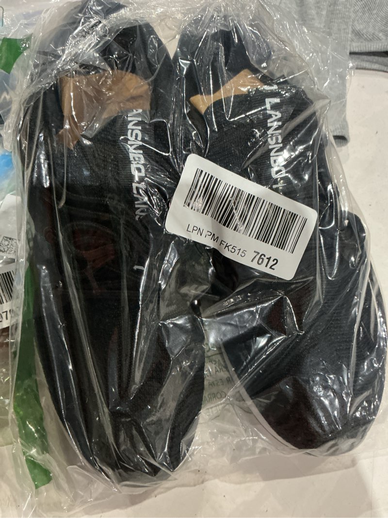 Condition photo showing Good Condition for lansnbo steel toe shoes for women indestructible safety work shoes air cushion lightweight breathable utility sneakers puncture proof slip resistant composite toe footwear 8.5 wide black,white