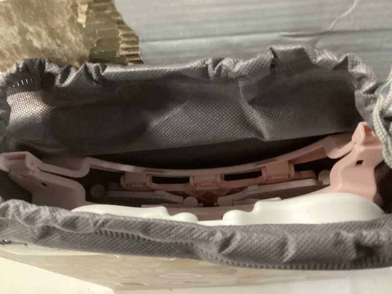 Condition photo showing As Is for Jool Baby Portable Potty Training Chair with Travel Bag and 30 Liners, Foldable, Indoor/Outdoor Use, Camping (Pink)