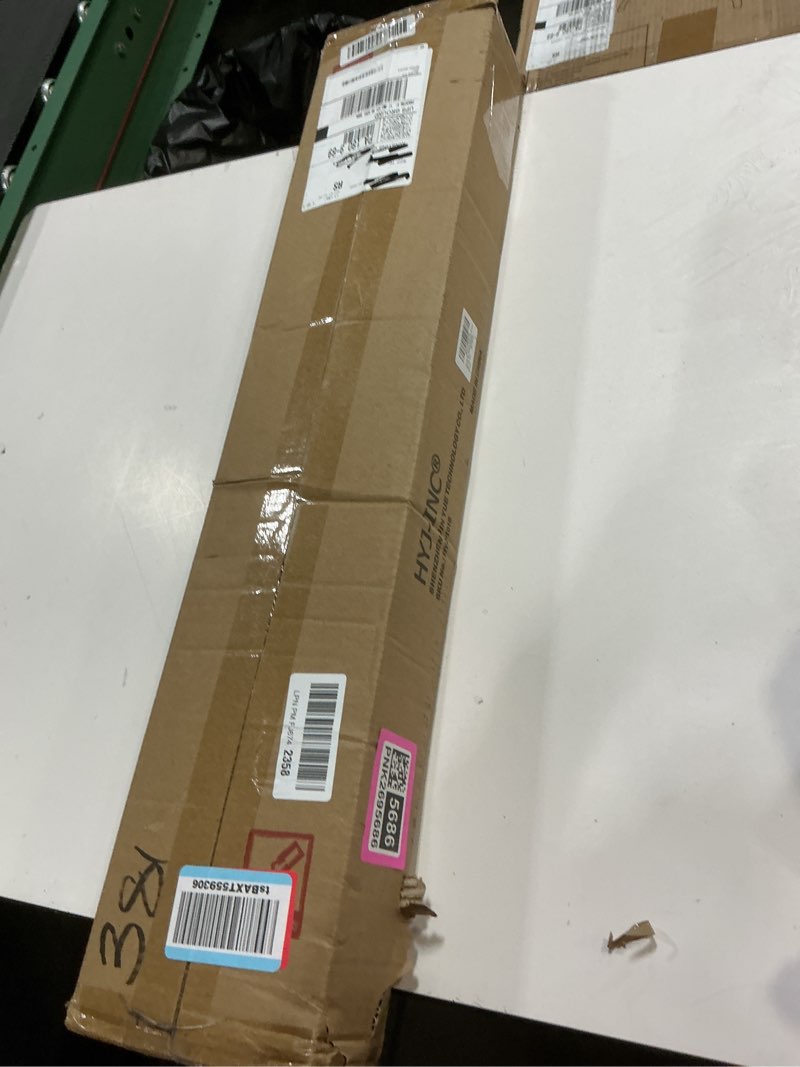 Condition photo showing New/Like New for Pipe and Drape Photography Backdrop Stand Kit Adjustable Photo Background Stand 10ft x 6.5ft with Metal Base for Parties Weddings Birthday Party Events Photo Booth