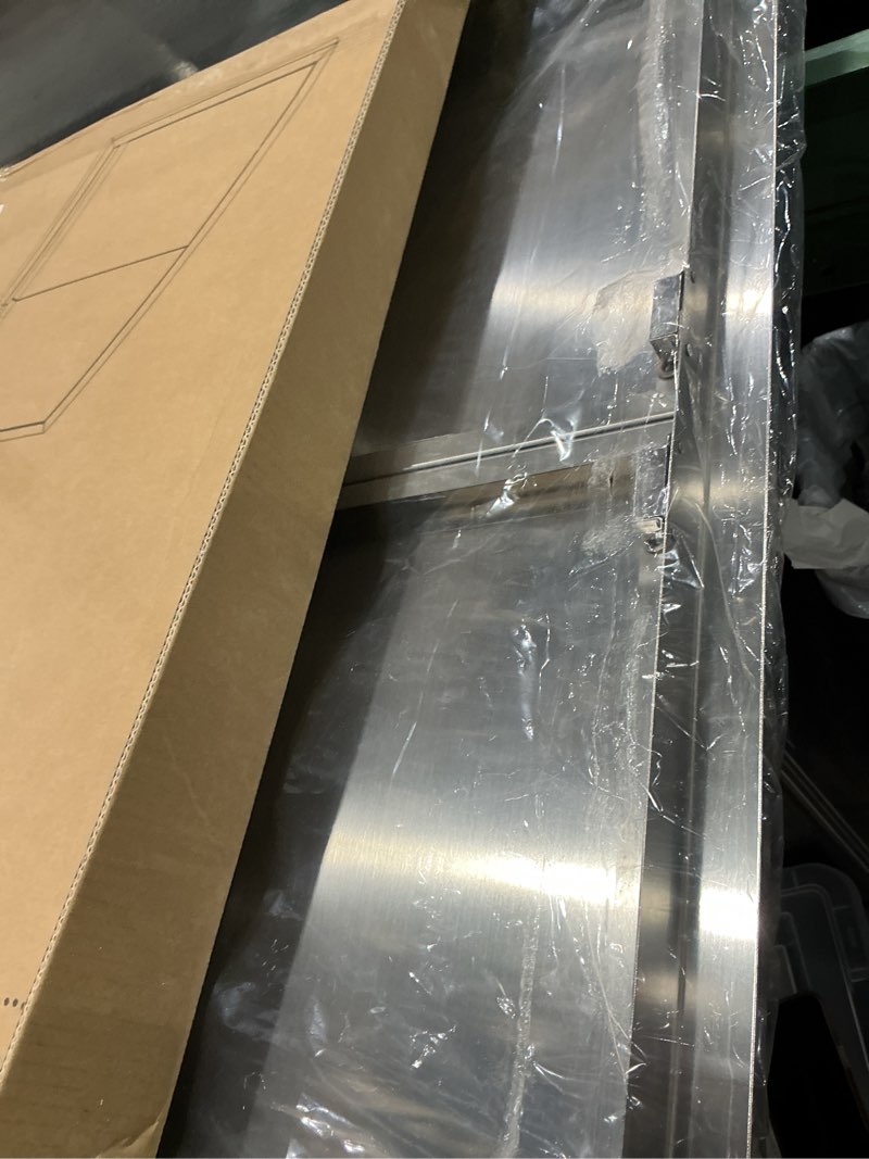 Condition photo showing Good Condition for jie jin bbq access door 31" w x 24" h outdoor kitchen doors double doors thickened 304 stainless steel outdoor kitchen accessories door for indoor/outdoor kitchen outdoor cabinet bbq island 31"x24"