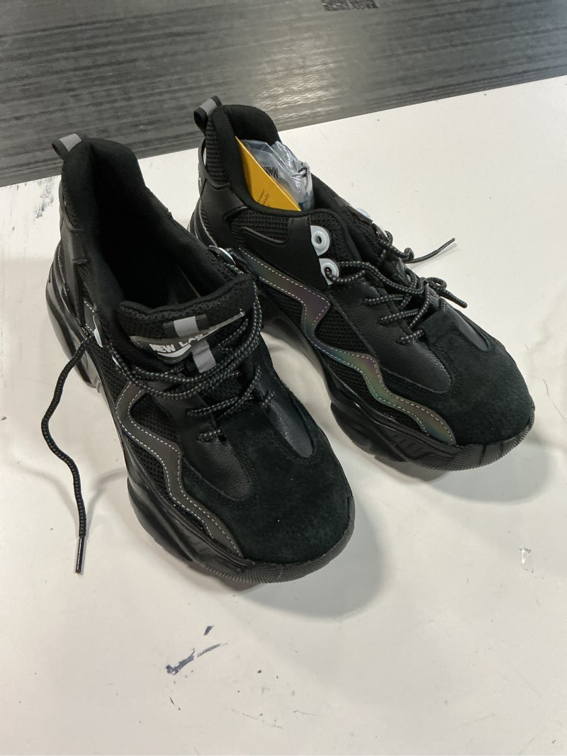 Condition photo showing Good Condition for (size 6)ruivina steel toe shoes for women men wide fit indestructible work sneakers safety shoes lightweight slip resistant puncture proof composite toe shoe 4.5 women/3 men 901black01