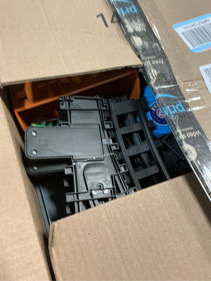 Condition photo showing Good Condition for lionel mattel thomas & friends battery o gauge toy train set with remote, locomotive, train cars, & track with authentic train sounds, lights, & water vapor smoke effects for kids 4+