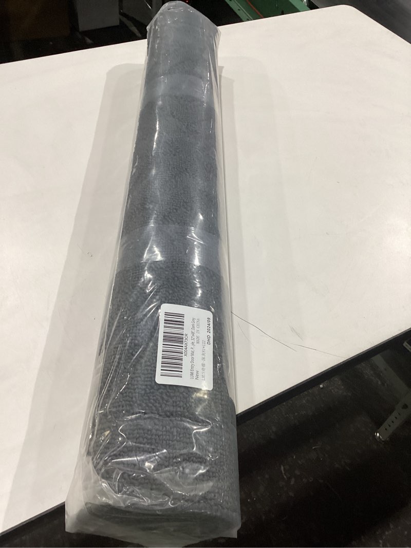 LUMI Washable Indoor Entrance Doormat 32x48, Absorbent Quick-Dry Door Mat, Dirt Trapper Non-Slip Low