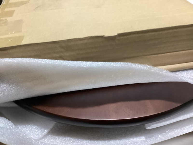 Condition photo showing Good Condition for CONMEOCON- 22" Wooden Large Lazy Susan for Table Top with Premium Rubber Wood Sturdy and Good Craftsmanship, Large Charcuterie Board for The Party and Dining Table