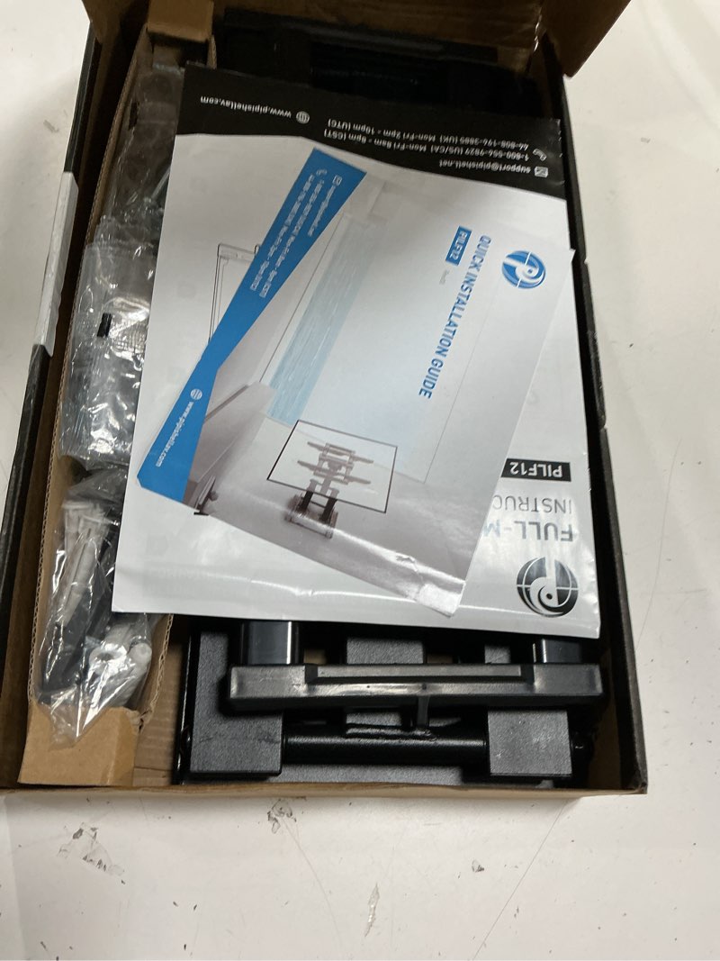 Condition photo showing Good Condition for full motion tv wall mount for most 37"-84" flat screen tv, swivel or tilt tv wall bracket with dual articulating arms, for 12"-16" wood studs, max vesa 600x400mm, load 120 lbs by usx mount 37-84 inch, 120 lb