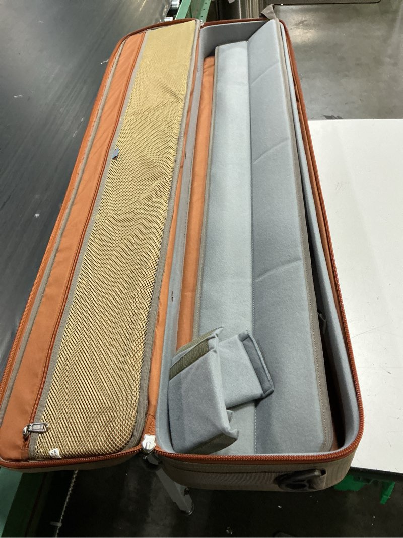 Condition photo showing New/Like New for fishpond dakota carry-on rod & reel case, 31", granite