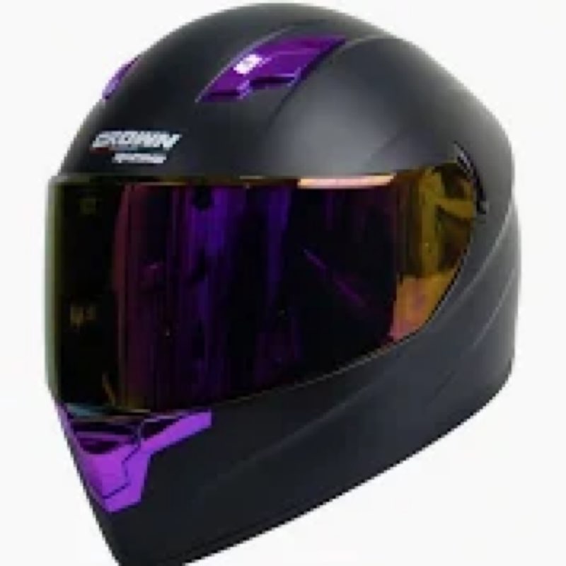 Full Face Motorcycle Helmets for Adult Men Women, DOT Approved Street Bike Racing Helmet Dual Visor 