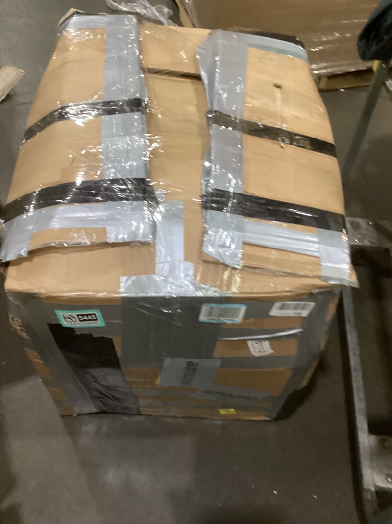 Condition photo showing As Is for Incomplete missing parts *DUMOS Power Lift Recliner Chair with Vibration Massage and Heat for Elderly, Ergonomic Overstuffed Breathable Fabric Reclining Chair with 3 Pockets, Remote Control, Living Room, Bedroom, Grey Grey Lift&Heat&Massage