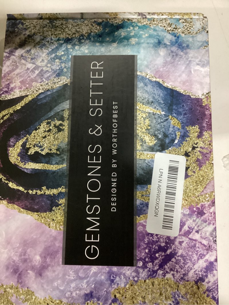 Condition photo showing New/Like New for Hot Fix Applicator Tool Kit with 8500 Rhinestones for Blinging Clothes, Fabric, Clothing, Leather, H