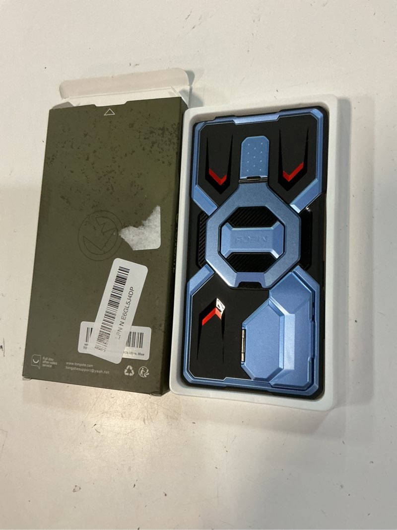 Condition photo showing Good Condition for tongate for samsung galaxy s26 ultra case with magnetic stand, compatible with magsafe [built-in camera cover & ring holder][military-grade protection] anti-slip rugged phone case for s26 ultra, blue blue s26 ultra case with magnetic stand