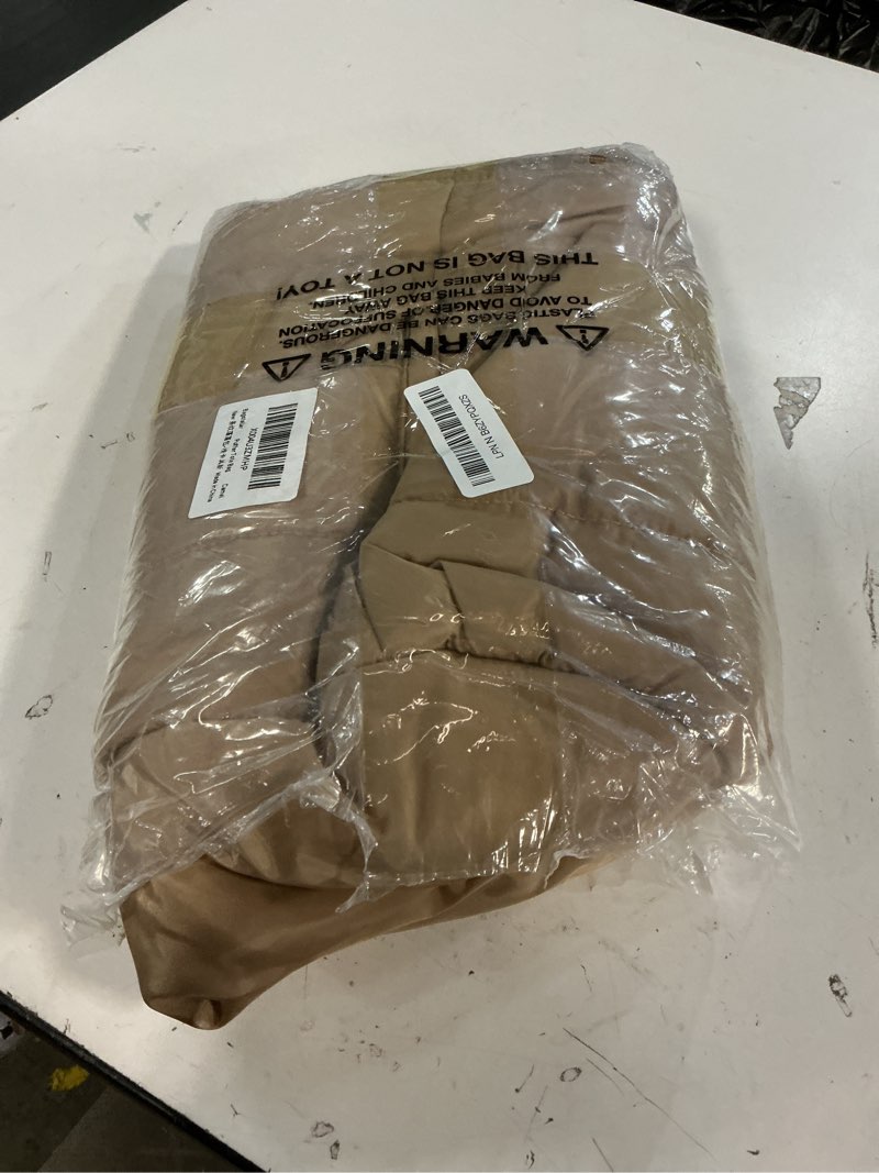Condition photo showing Good Condition for bagstellar puffer tote bag for women, lightweight puffy work handbag teacher nurse quilted shoulder bag for school travel gym | cloud bag w/ zipper, daily college bags, 15.6" computer bag, clinical nursing bag, 40 oz tumbler holder, ideal gift for women camel