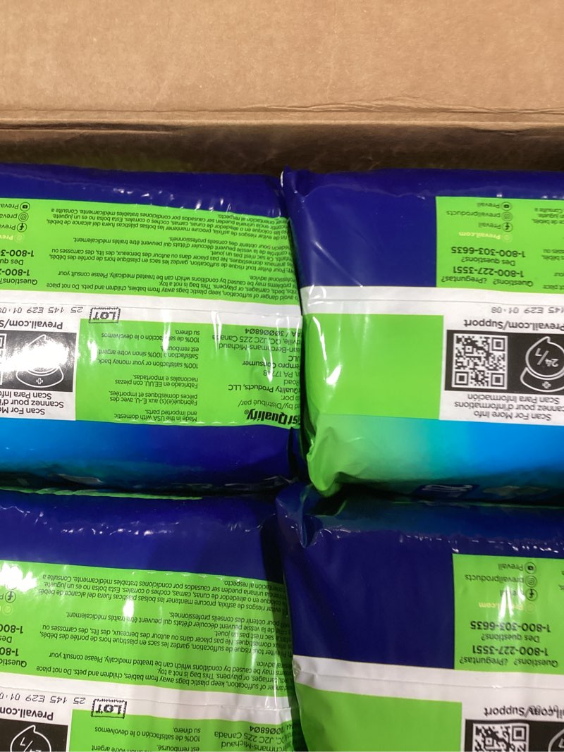 Condition photo showing As Is for prevail per-fit extra disposable underwear pull on with tear away seams large, pf-513/1, 80 ct large (80 count)