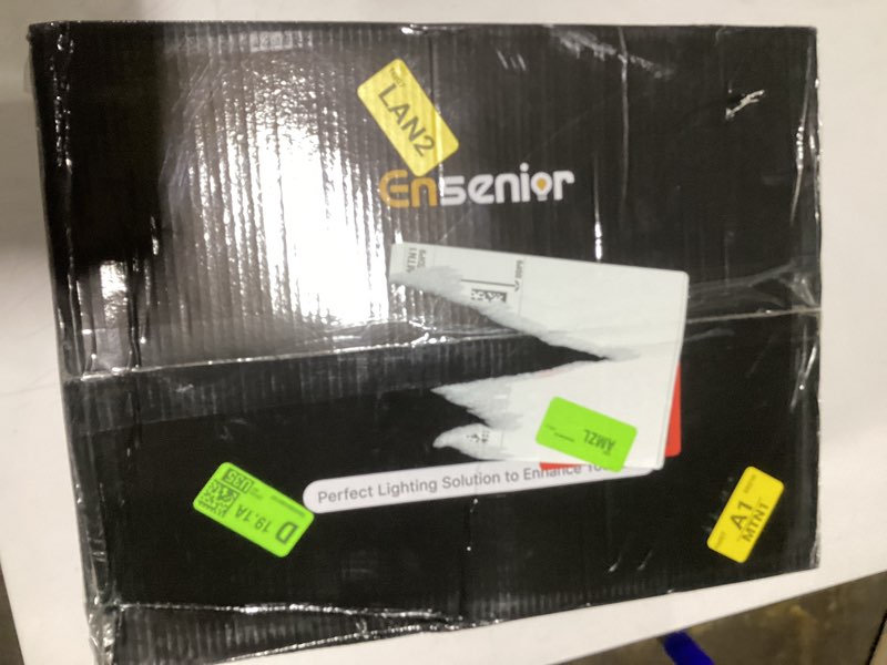 Condition photo showing Good Condition for Ensenior 12 Pack 6 Inch LED Recessed Light, Dimmable, 3000K-5000K 3CCT, 1200LM High Brightness, 12W 120V, 3 Pin, ERL-12X-ETL, Damp Rated, Ultra-Thin Canless Wafer Ceiling Light - ETL & FCC & IC 6 Inch 5000k/4000k/3000k - 3cct White