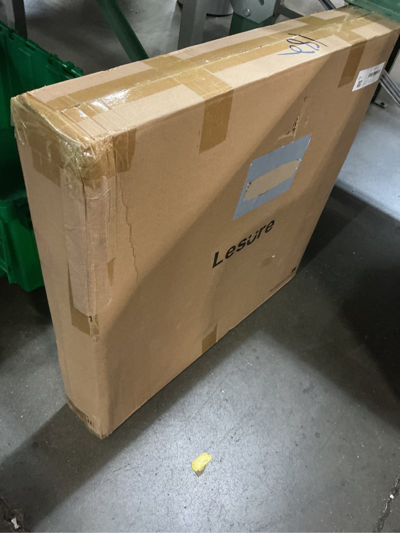 Condition photo showing New/Like New for lesure collapsible dog crate - portable travel kennel for large dog, 4-door pet crate with mesh wind