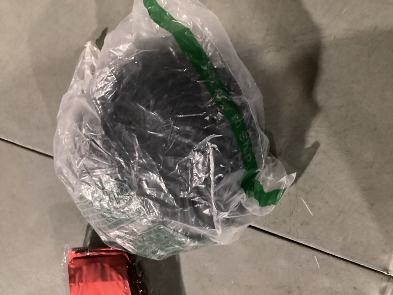 Condition photo showing item condition for GUSFREUD Black Decorative Bowl - Large Fruit Bowl for Kitchen Counter & Coffee Table, Stylish Key Pu