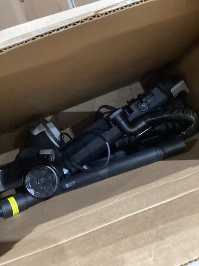 Condition photo showing As Is for Eureka NEU10AE5 Powerful Bagless Upright Vacuum Cleaner Carpet and Floor, AirSpeed Ultra-Lightweight Vacuum Cleaner, w/ Replacement Filter, Blue Blue AirSpeed NEU10AE5