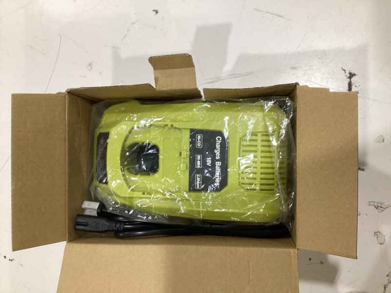 Condition photo showing Good Condition for p117 dual chemistry fast charger replace for ryobi 12v-18v lithium nicad nimh battery ryobi 18-volt one+ p102 p108 p189 p197 p103 p105 p107 p190 p191 pbp002 pbp005