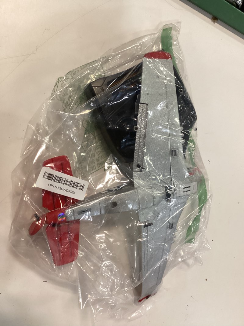 Condition photo showing As Is for leambe 4 channel rc plane, ready to fly aerobatic aircraft, easy control for beginners, p51 mustang rc airplane best gift for adults white large