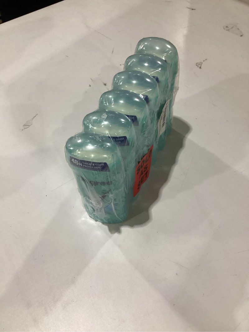 Condition photo showing New/Like New for Degree Original Antiperspirant Deodorant Shower Clean Pack of 6 48-Hour Sweat & Odor Protection Antiperspirant for Women 2.6 oz Floral 2.6 Ounce (Pack of 6)