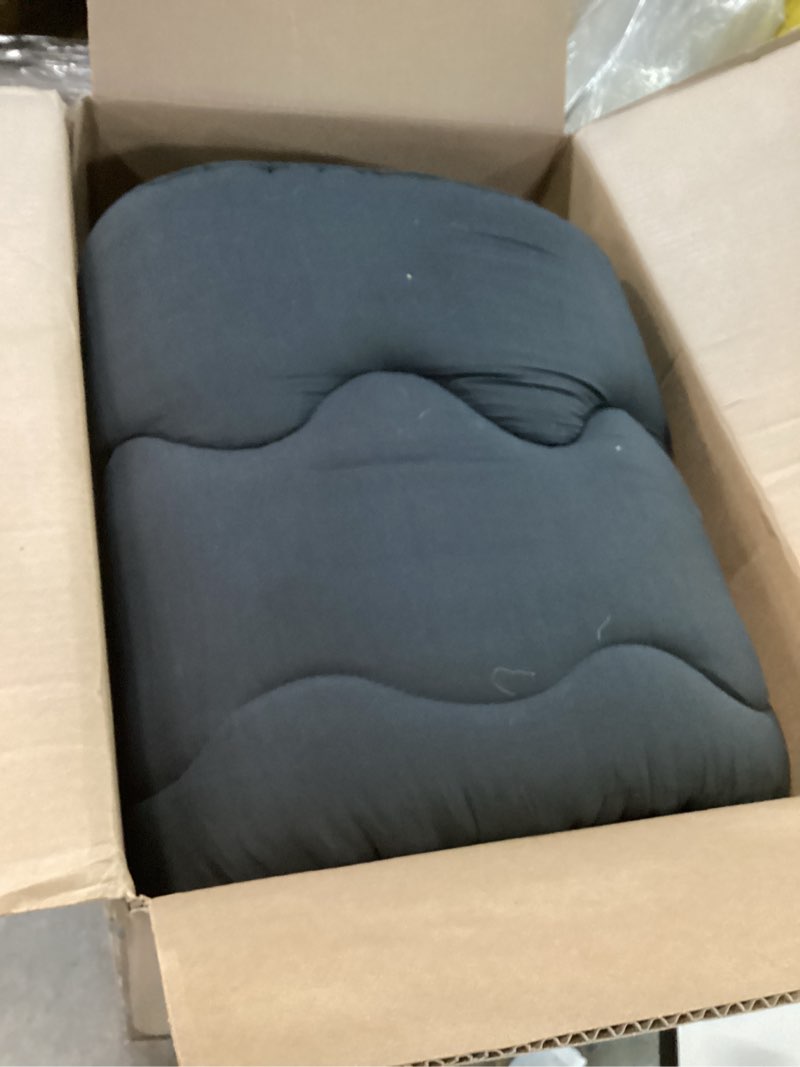Condition photo showing As Is for DAICO Japanese Floor Mattress, 4'' Thicken Futon Mattress Tatami Mat, Sleeping Pad Foldable Roll Up Mat for Camping and Guest Room, Twin Size 39''*80'', Black Black Twin