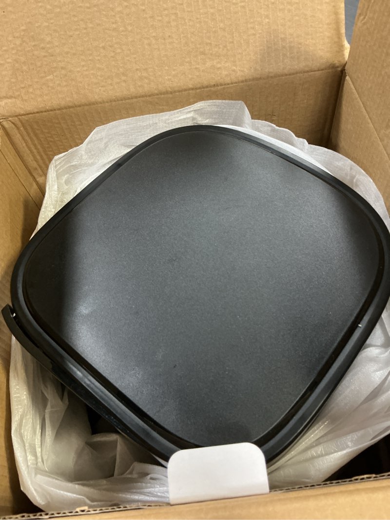 Condition photo showing As Is for Chefman Air Fryer – 4 QT Compact Airfryer for Quick & Easy Meals in Minutes, Features Hi-Fry Technology for Extra Crisp, Touchscreen Controls with 4 Presets, Nonstick & Dishwasher Safe Basket - Black 4 Quart