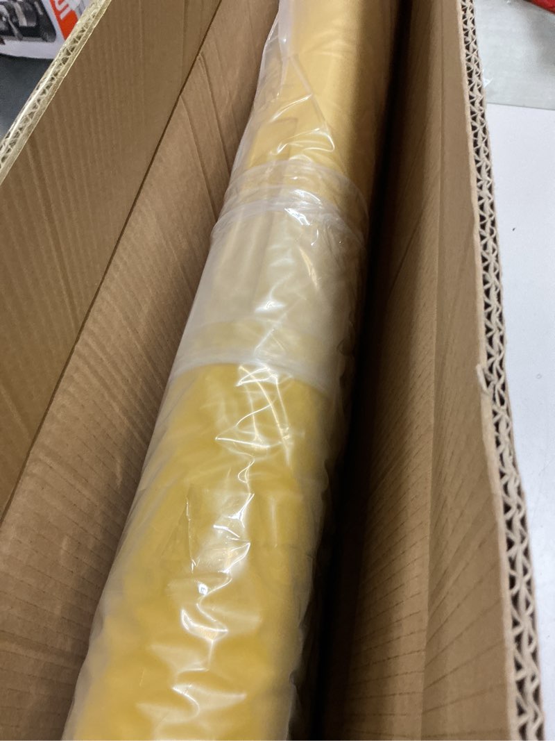 Condition photo showing New/Like New for Pangda 2 Pcs Flat Top Bollard Covers Yellow and Red Bollard Post Sleeve for Home Parking Fence Pole Pipe (4" X 52") 2 4" X 52"