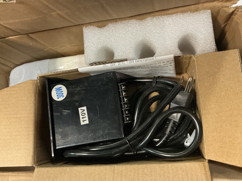 Condition photo showing Good Condition for high torque ac 110v electric motor, 300 watts variable speed motor, reversible gear motor low speed 7.5rpm with speed controller for industrial machinery and home applications 7.5rpm 300watts