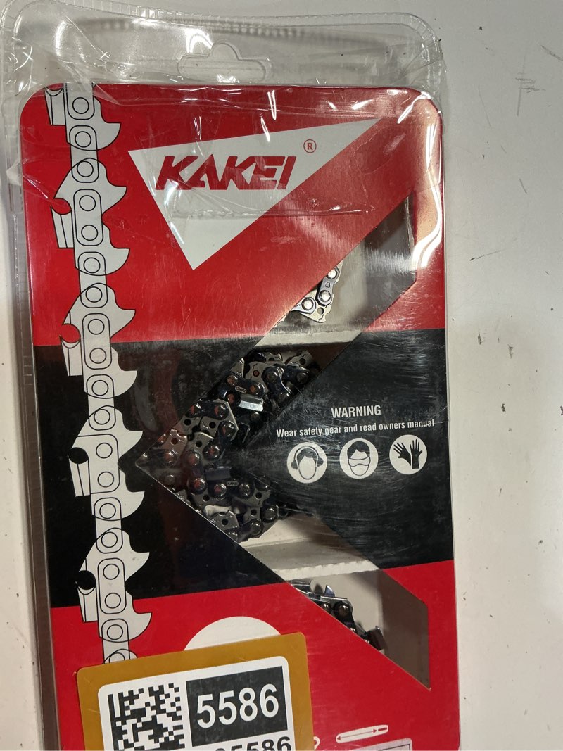Condition photo showing Good Condition for kakei chainsaw chain 18 inch .325" pitch .063" gauge 68 drive links- 26rs 68 fits stihl (pre 2023 .063" gauge) 025, ms250, ms251, 3005 008 4717-36390050068, v68 (3 chains) - full chisel .325" 18" .325" .063" 68dl- german steel *3