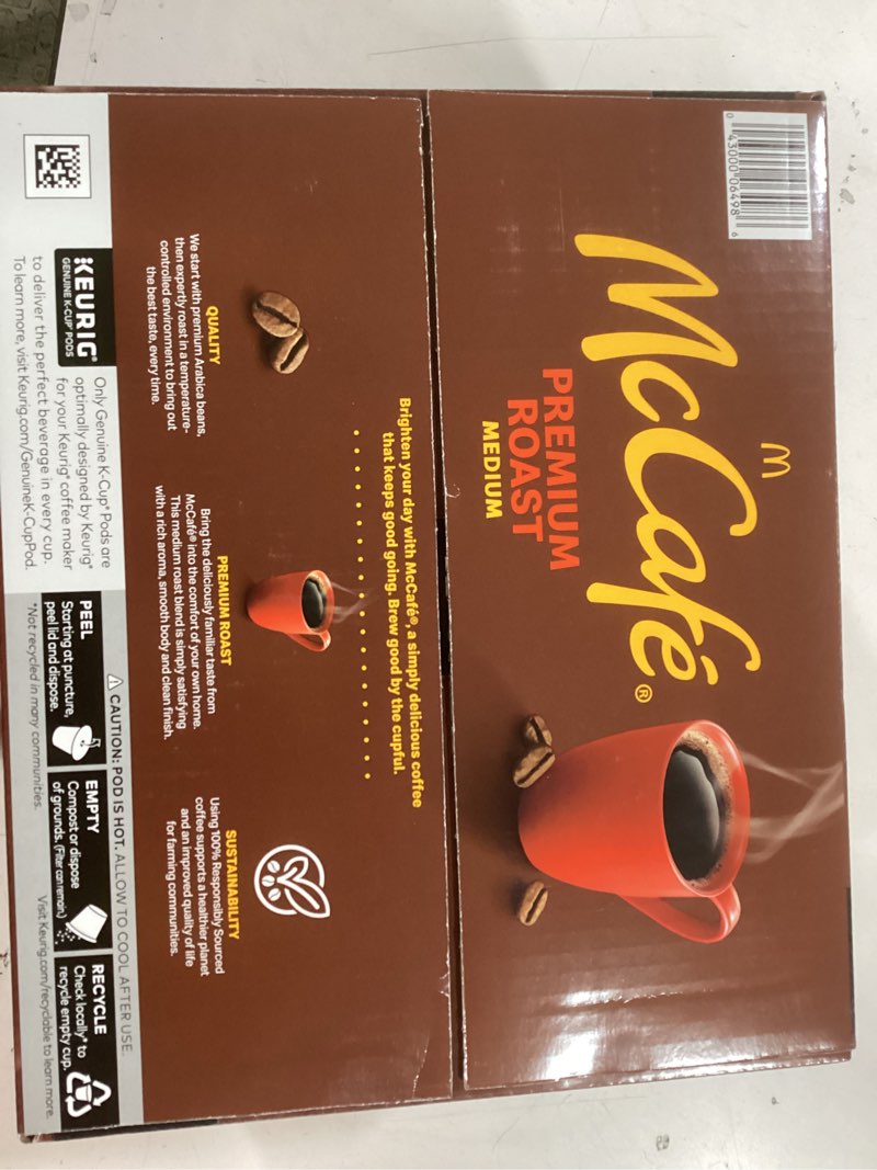 Condition photo showing New/Like New for McCafé Premium Roast Coffee, K-Cups (84 ct.)
