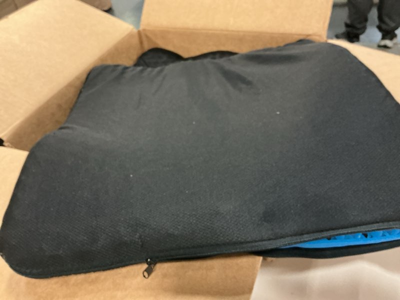 Condition photo showing As Is for Gel Seat Cushion for Long Sitting (Thick & Extra Large), Gel Cushion for Wheelchair Soft, Chair Cushion, Car Seat Cushion Breathable, for Office Chair for Hip Pain
