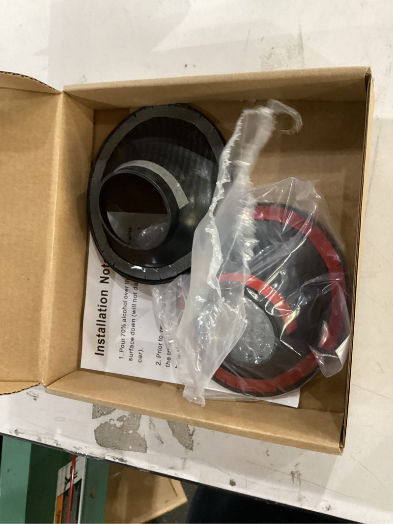 Condition photo showing Good Condition for voodonala for challenger abs carbon fiber front foglights covers trim for 2015-2022 dodge challenger accessories, 2pcs