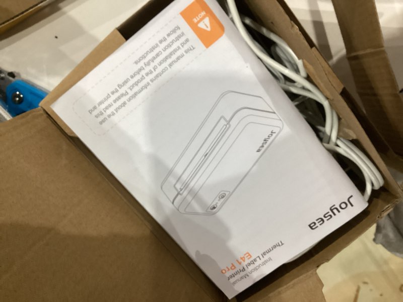 Condition photo showing Good Condition for joysea bluetooth shipping label printer, e41 pro 4x6 wireless thermal printer for amazon, fedex, usps labels, compatible with ios, android, windows mac white