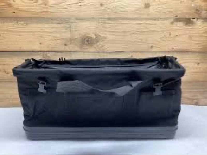 (Similar)Housolution Rolling Cleaning Caddy Bag with Detachable Trolley, Professional Portable Large Cleaning Bag with Wheels, Wearable Cleaning Supply Bag on Wheels for Housekeepers, Black