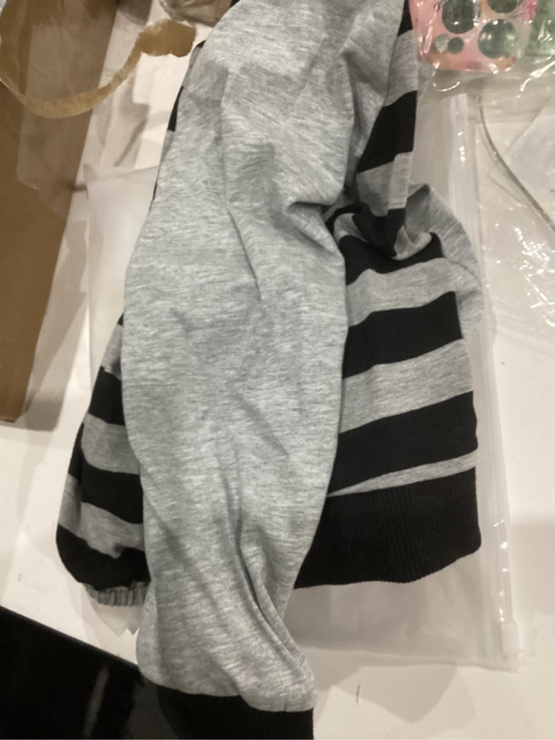 Condition photo showing Good Condition for FUAMEY Dog Recovery Sleeve with Elbow Protector,Dogs Shirt Stop Licking Joints,Pet Long Sleeve Suit Protecting Dog's Front Leg Arm Wounds Cover Skin Conditions Black Stripes Black Stripes
