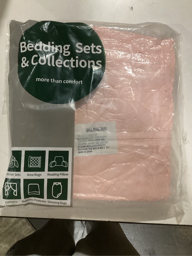 Condition photo showing New/Like New for Mattress Protector – Ultra-Thin Breathable Bed Cover | Silent Dirt-Proof Bed Mattress Cover Washable for Home, Bedroom, Hotel (Pink, Full(54"x75")) Pink Full