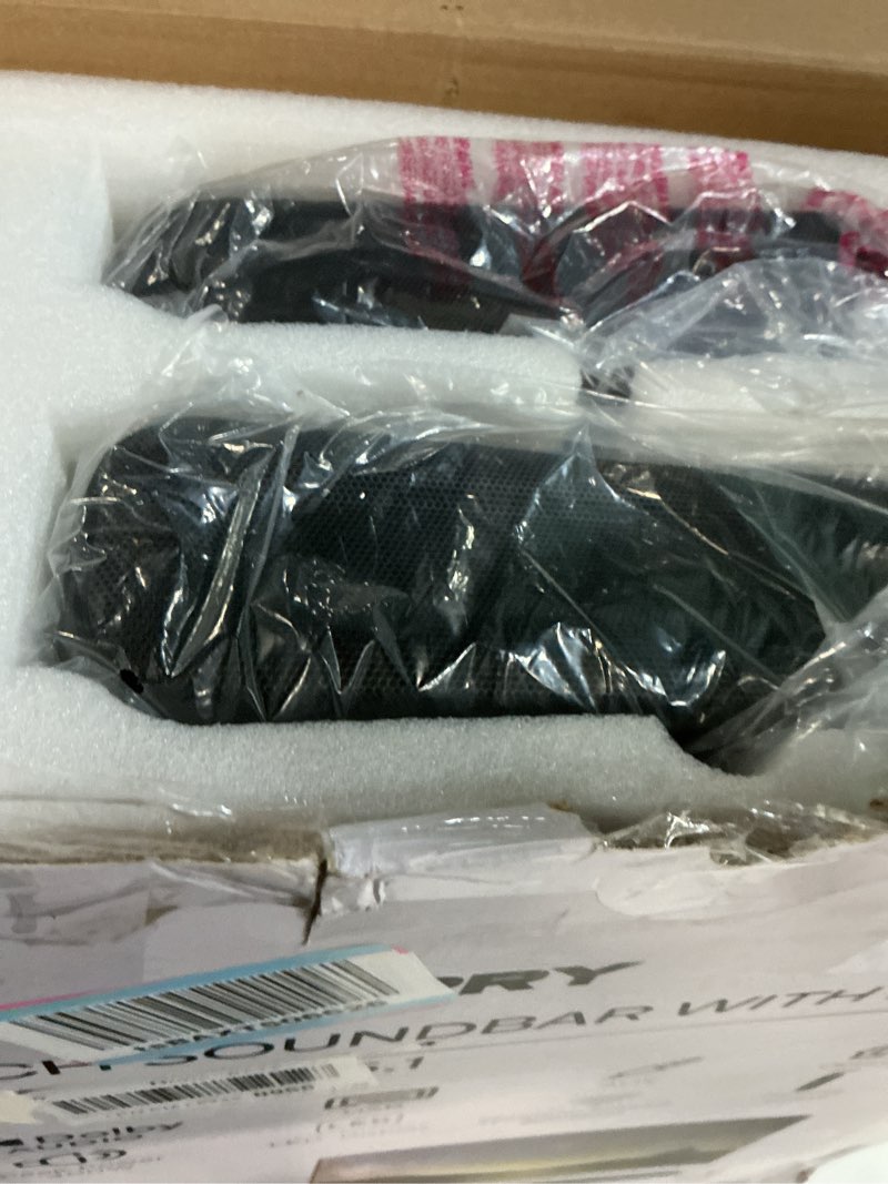 Condition photo showing Good Condition for 5.1 CH Surround Sound Bar with Dolby Audio, Sound Bars for TV, Wireless Subwoofer & Rear Speaker, Dolby Digital Plus, Bluetooth 5.3, Surround Sound System for Home Theater, 4K & HD TVs| HDMI & Optical