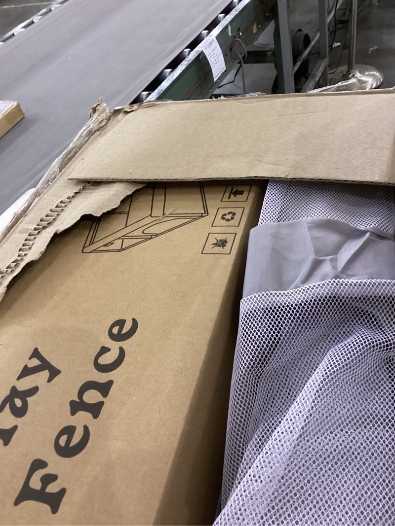 Fshibila 74" ×50" Baby Playpen with Mat, Baby Playard for Babies and Toddlers, Play Pens for Indoor 