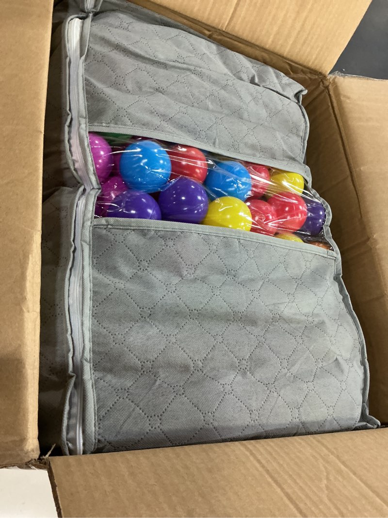 Condition photo showing Good Condition for moonxhome ball pit balls for toddlers, bpa free crush proof plastic toy balls for ball pit, children's pool water toys, macaron ocean balls for play tent 2.15 inch pack of 100 200 500 800 1000 rainbow colors 500