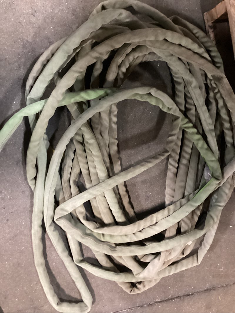 Condition photo showing As Is for zero-g pro teknor apex 3/4-in x 75-ft contractor-duty kink free woven green coiled hose