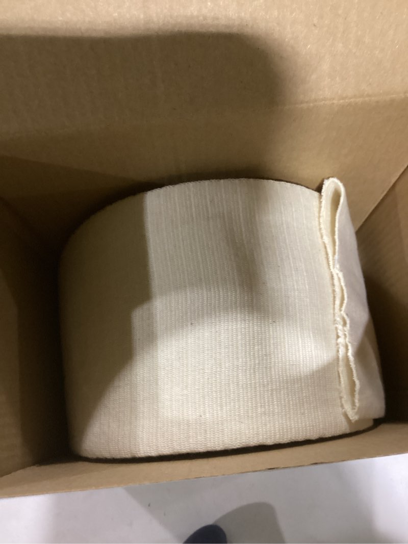Condition photo showing New/Like New for JJ CARE Tubular Bandage, 4” x 12 Yards Stockinette Tubing for Legs and Knees, Tubi Grip Size F Reusable Elastic Bandage Sleeve, Compression Tubes for Knees and Thigh, Rubber Latex w/Cotton 4 Inch x 12 Yards (Pack of 1)
